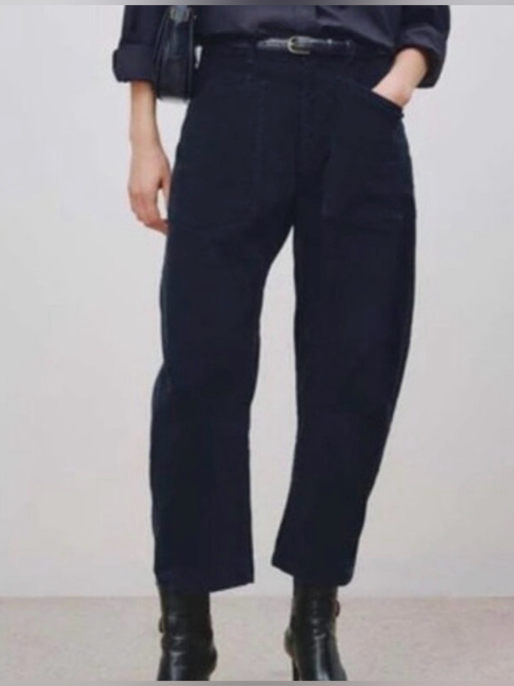 Nili Lotan Corduroy Shon Pant Black